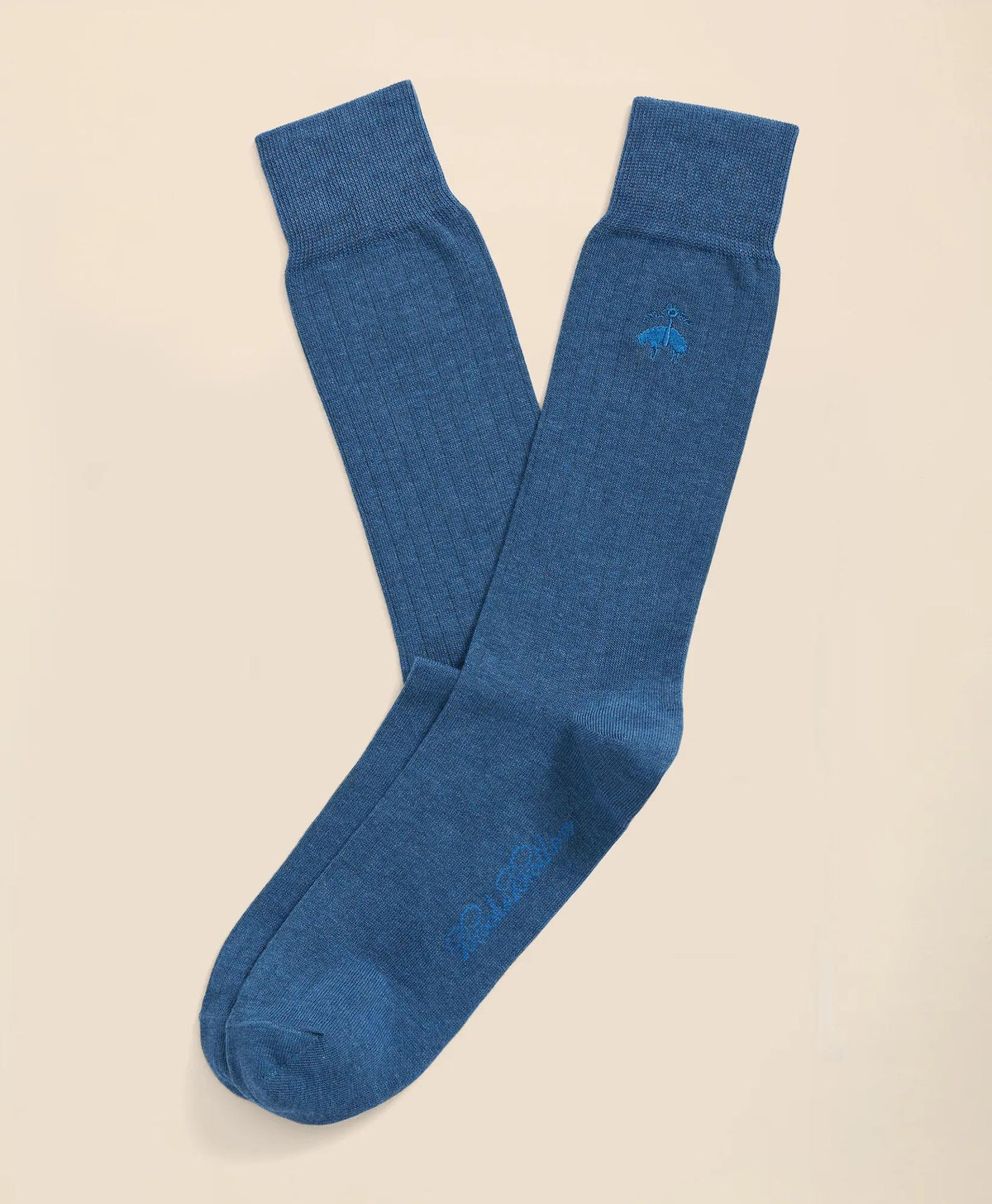 Cotton Blend Ribbed Socks | Brooks Brothers online