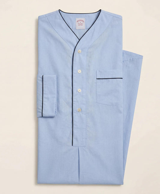 Cotton Broadcloth Nightshirt | Brooks Brothers online shop