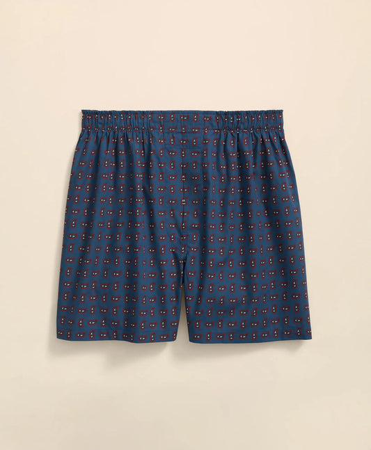 Cotton Broadcloth Paisley Boxers | Brooks Brothers online