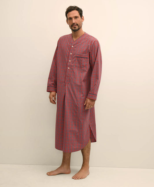 Cotton Broadcloth Royal Stewart Tartan Nightshirt | Brooks Brothers for sale