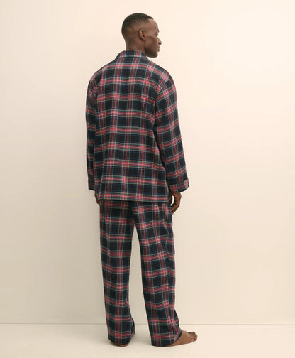 Cotton Flannel Tartan Pajamas | Brooks Brothers on sale
