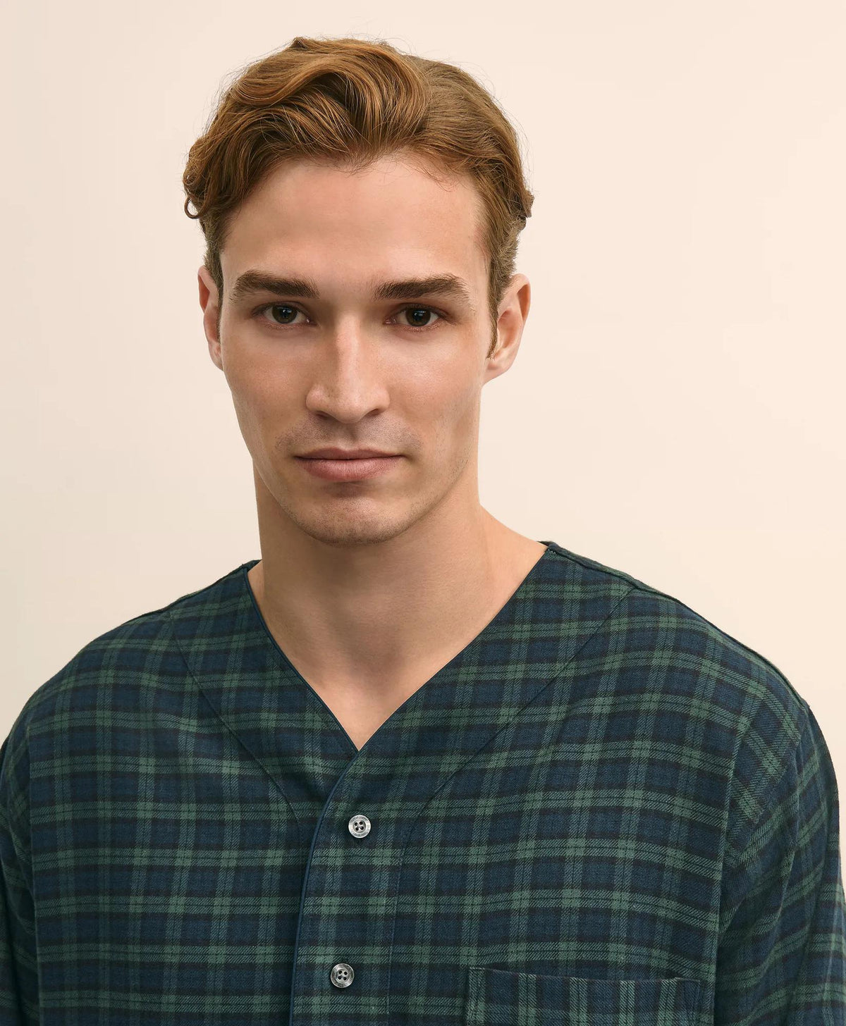 Cotton Flannel Tartan Nightshirt | Brooks Brothers online