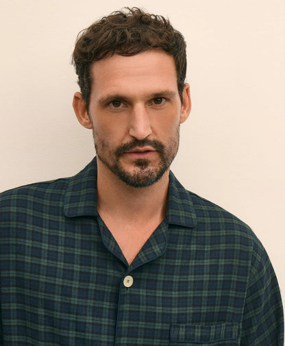 Cotton Flannel Tartan Pajamas | Brooks Brothers on sale