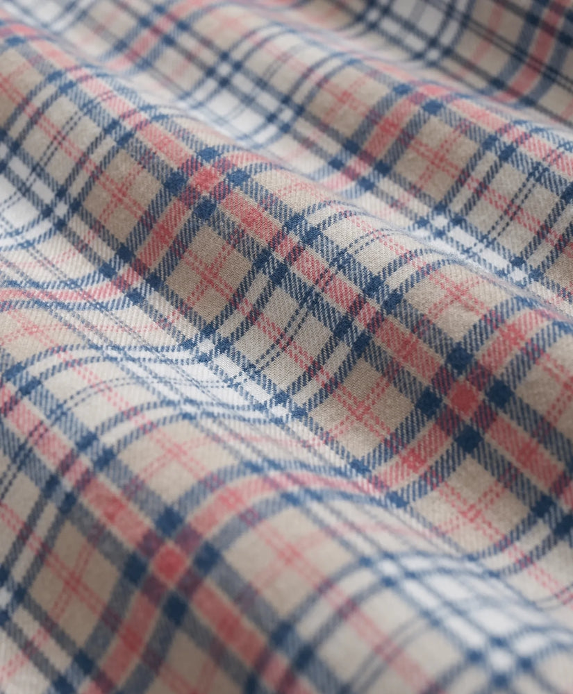 Cotton-Cashmere Flannel Plaid Sport Shirt | Brooks Brothers online