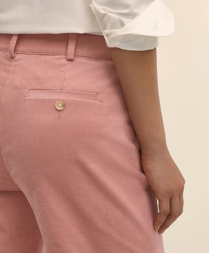 Cotton Corduroy Wide Leg Cropped Pants | Brooks Brothers online