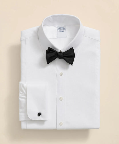 Cotton Oxford Button-Down Collar, Pique Bib Tuxedo Shirt | Brooks Brothers discount