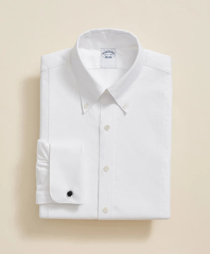 Cotton Oxford Button-Down Collar, Pique Bib Tuxedo Shirt | Brooks Brothers discount
