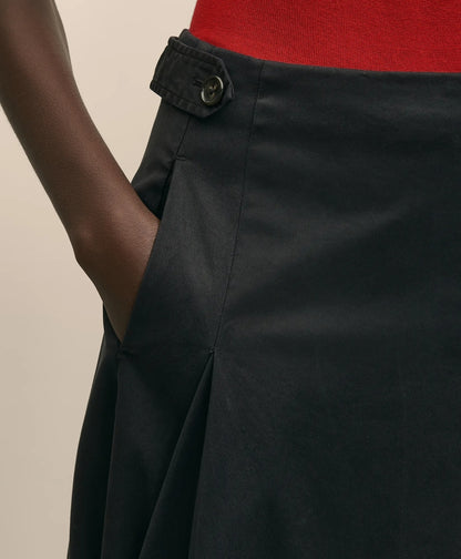Cotton Twill A-Line Skirt | Brooks Brothers for sale