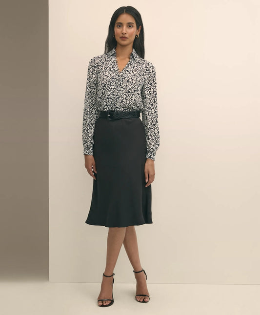 Crepe Slip Skirt | Brooks Brothers discount
