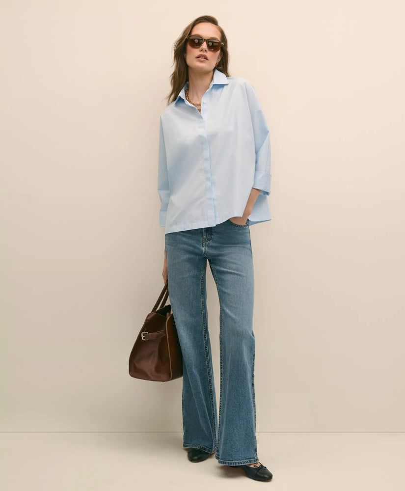 Denim Flare Jeans | Brooks Brothers for sale