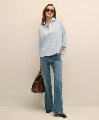 Denim Flare Jeans | Brooks Brothers for sale