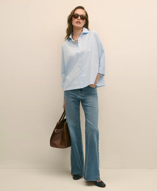 Denim Flare Jeans | Brooks Brothers for sale