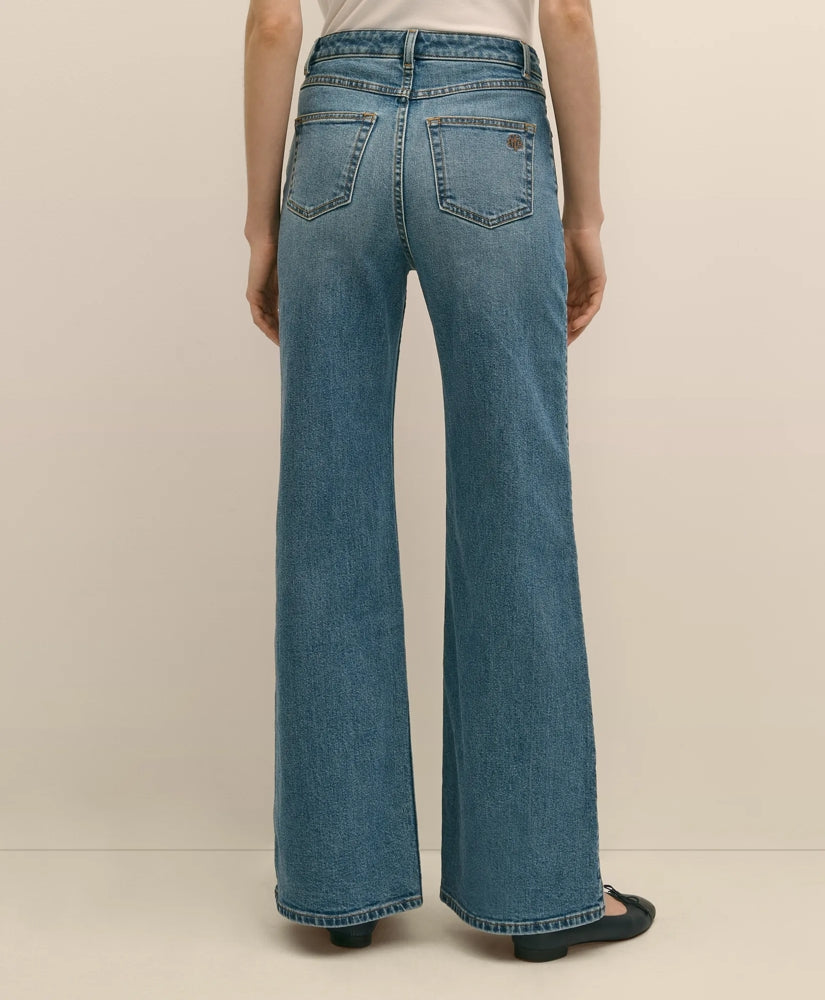 Denim Flare Jeans | Brooks Brothers for sale