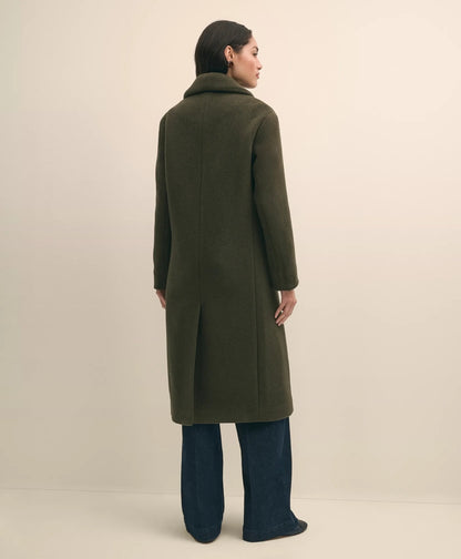Double-Faced Wool Shawl-Collar Coat | Brooks Brothers online