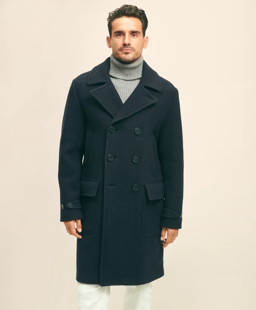 Double Faced Wool Top Coat | Brooks Brothers discount