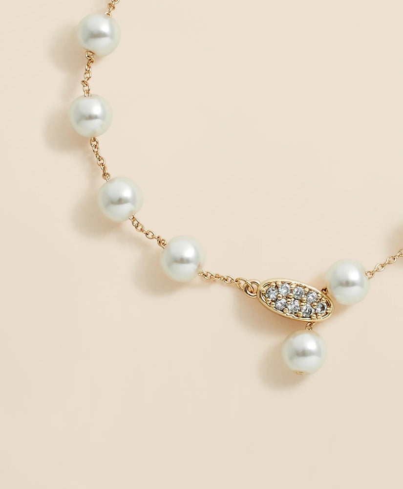 Faux-Pearl Chain Bracelet | Brooks Brothers discount