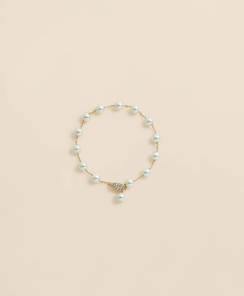 Faux-Pearl Chain Bracelet | Brooks Brothers discount