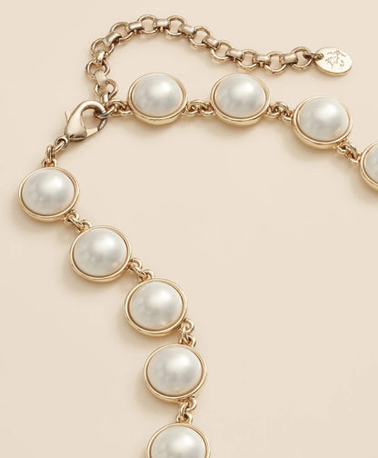 Faux-Pearl Gold-Plated Necklace | Brooks Brothers online shop
