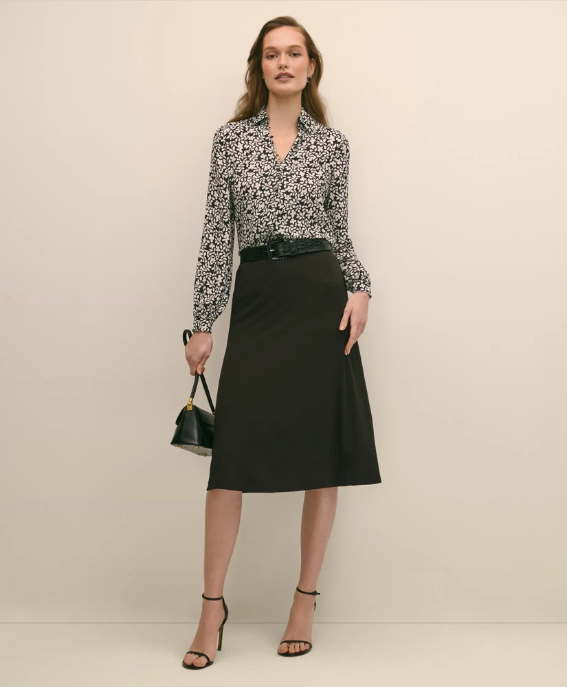 Floral Crepe Blouse | Brooks Brothers sale