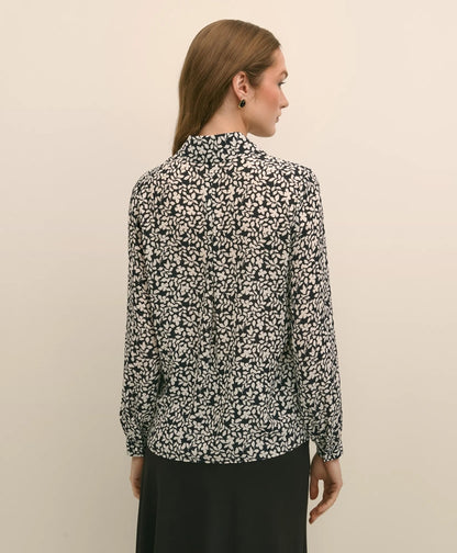 Floral Crepe Blouse | Brooks Brothers sale