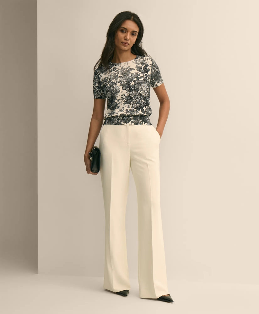 Floral Print Cotton Shell | Brooks Brothers discount