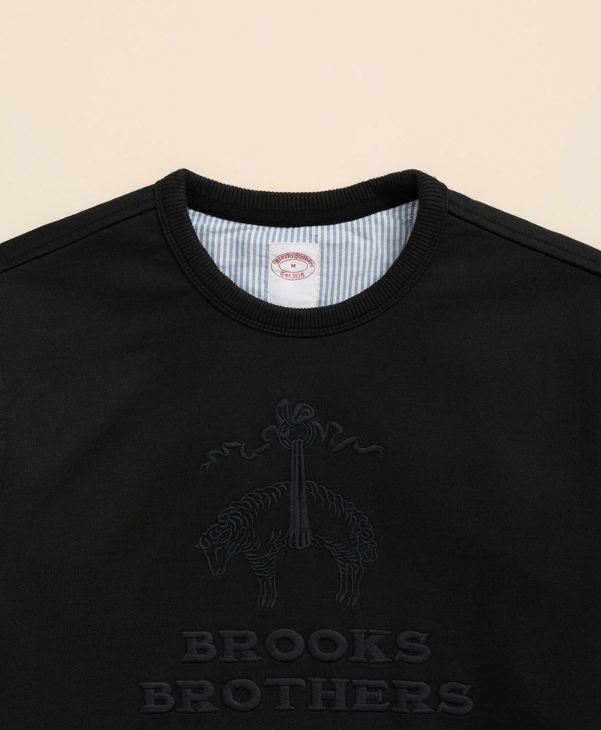 French Terry Emblem Sweatshirt | Brooks Brothers discount