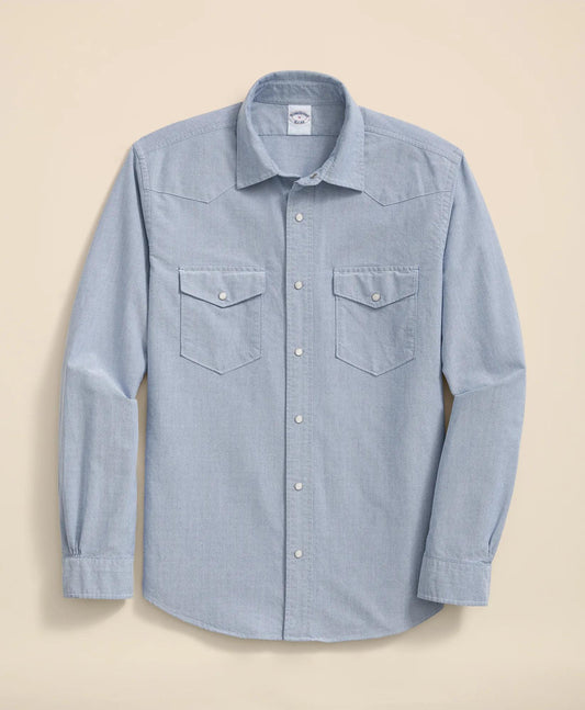 Friday Oxford Western Shirt | Brooks Brothers online shop