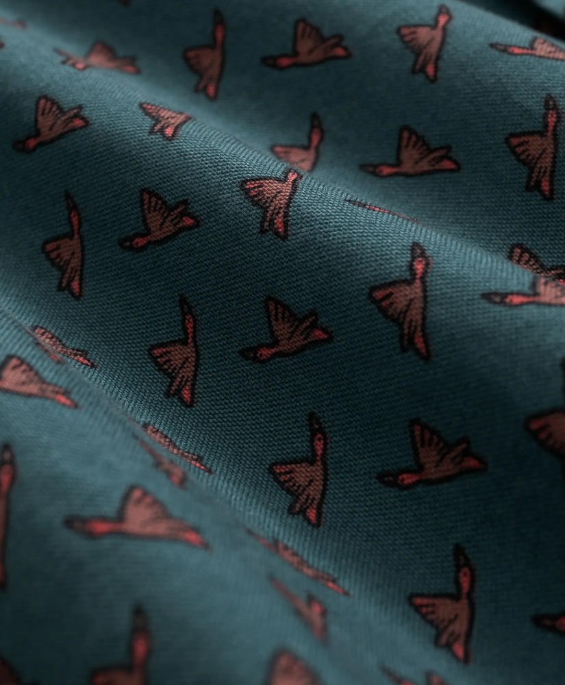 Friday Shirt, Oxford Mallard Print | Brooks Brothers discount