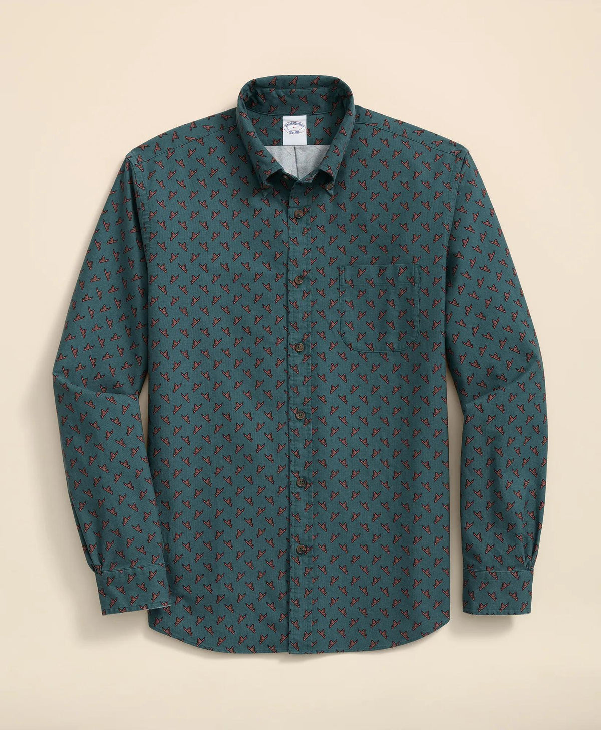 Friday Shirt, Oxford Mallard Print | Brooks Brothers discount