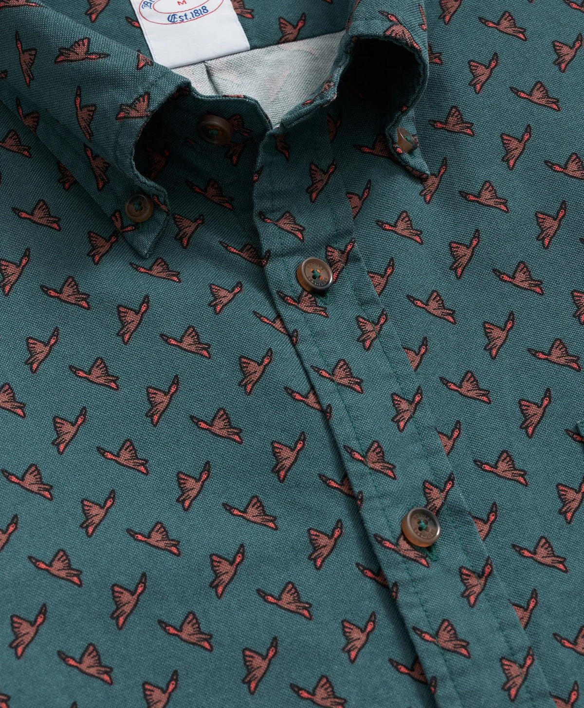 Friday Shirt, Oxford Mallard Print | Brooks Brothers discount