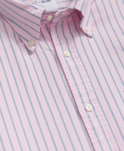 Friday Shirt, Oxford Ribbon Stripe | Brooks Brothers online