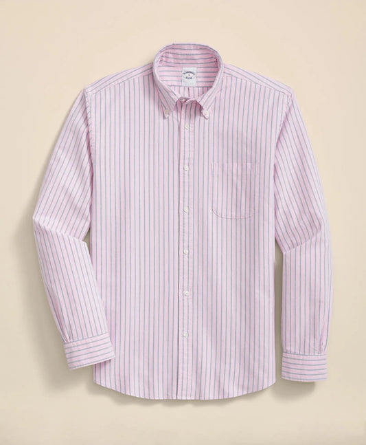 Friday Shirt, Oxford Ribbon Stripe | Brooks Brothers online