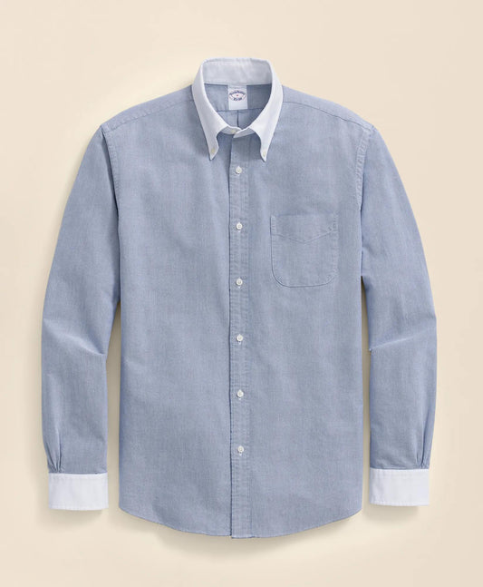 Friday Shirt, Oxford with White Collar | Brooks Brothers online