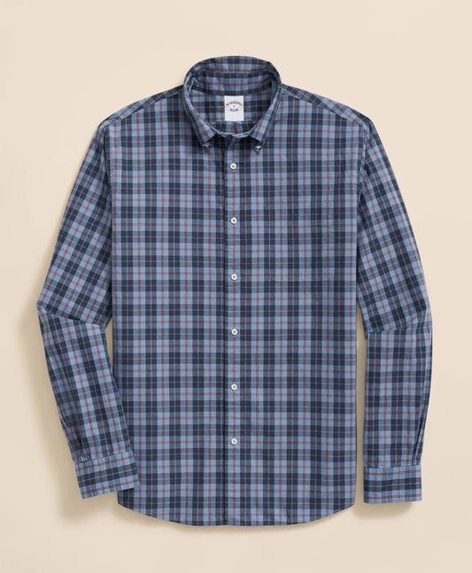 Friday Shirt, Poplin Plaid | Brooks Brothers discount