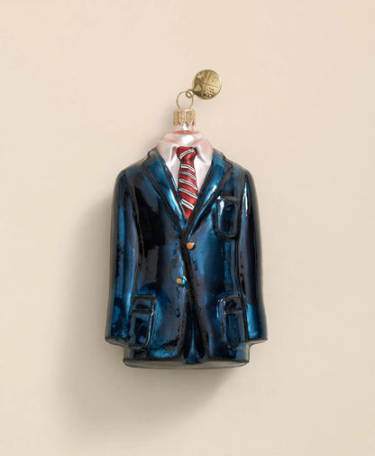 Glass BB Suit Ornament | Brooks Brothers online