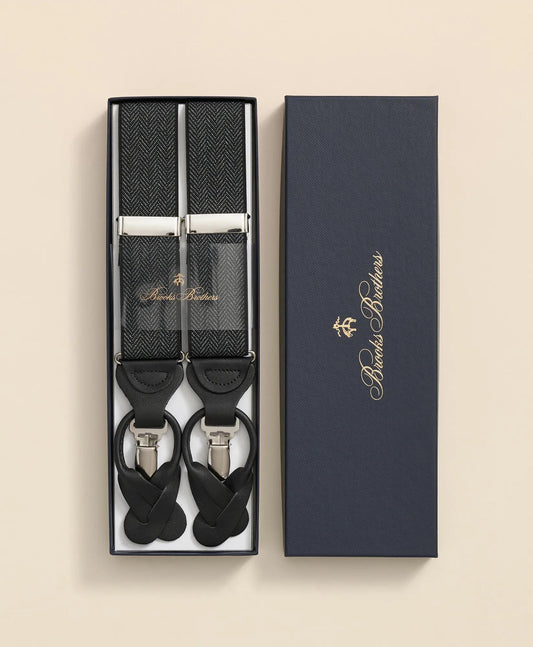 Herringbone Suspenders | Brooks Brothers online shop