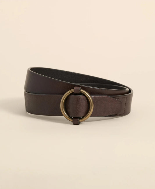 Leather Round Buckle Belt | Brooks Brothers sale