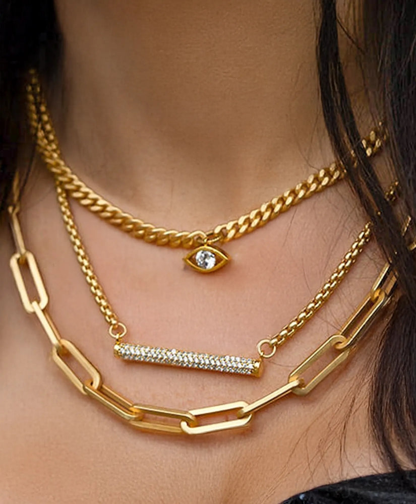 Loni Paul Crystal Evil Eye Necklace | Brooks Brothers on sale