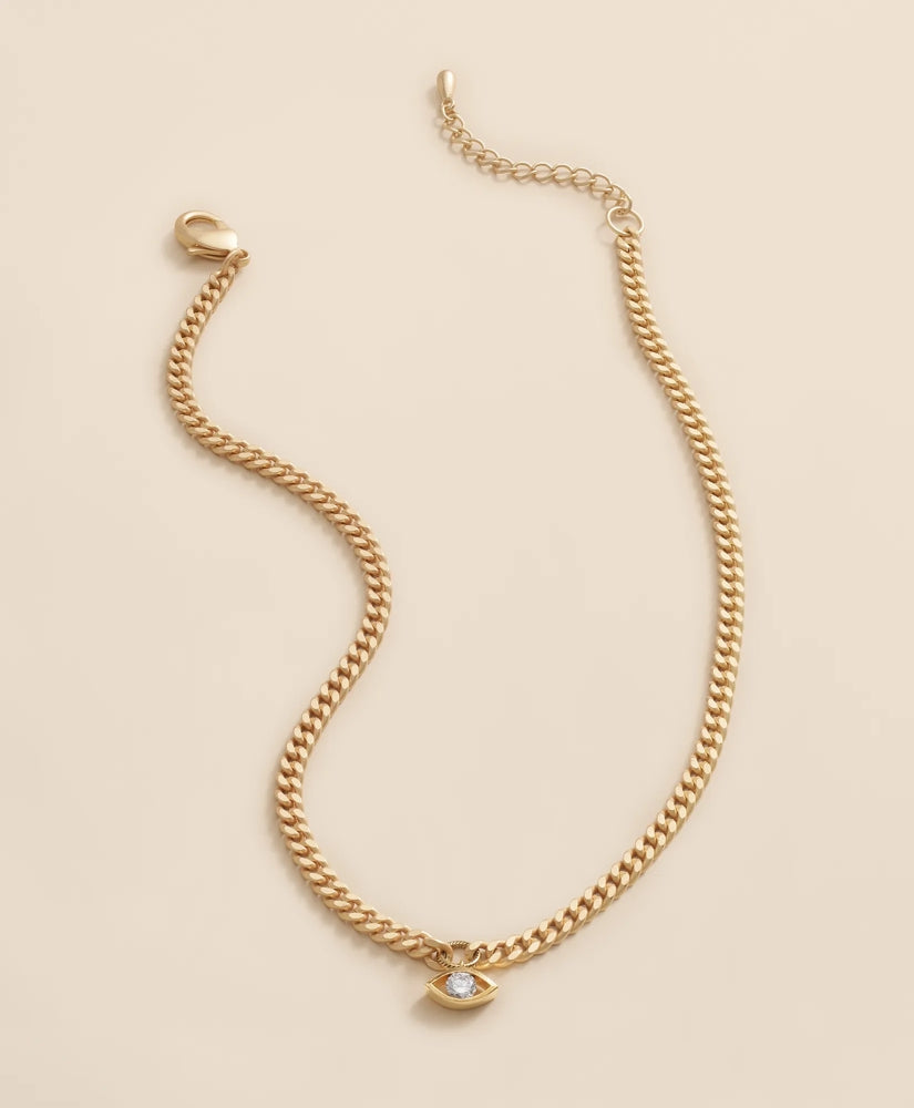 Loni Paul Crystal Evil Eye Necklace | Brooks Brothers on sale