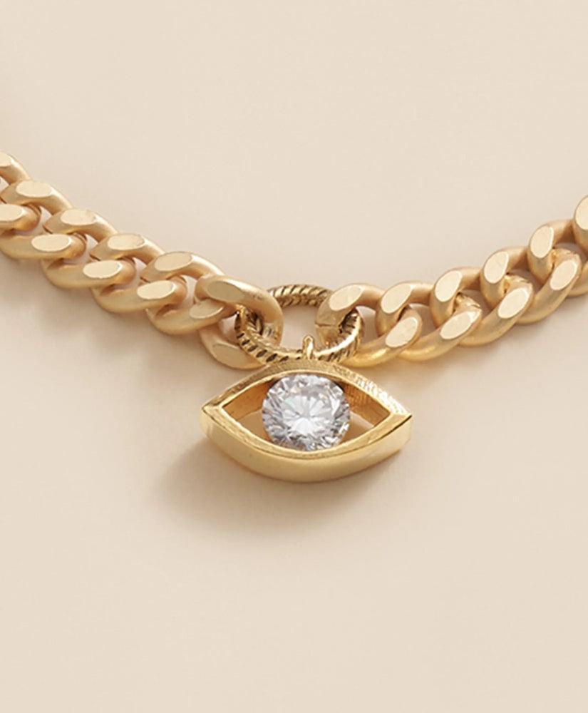 Loni Paul Crystal Evil Eye Necklace | Brooks Brothers on sale