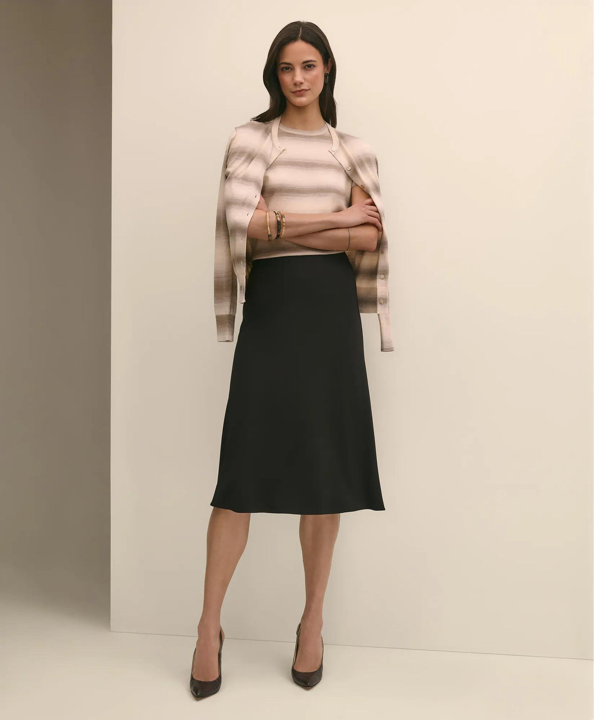 Matte Jersey Skirt | Brooks Brothers on sale