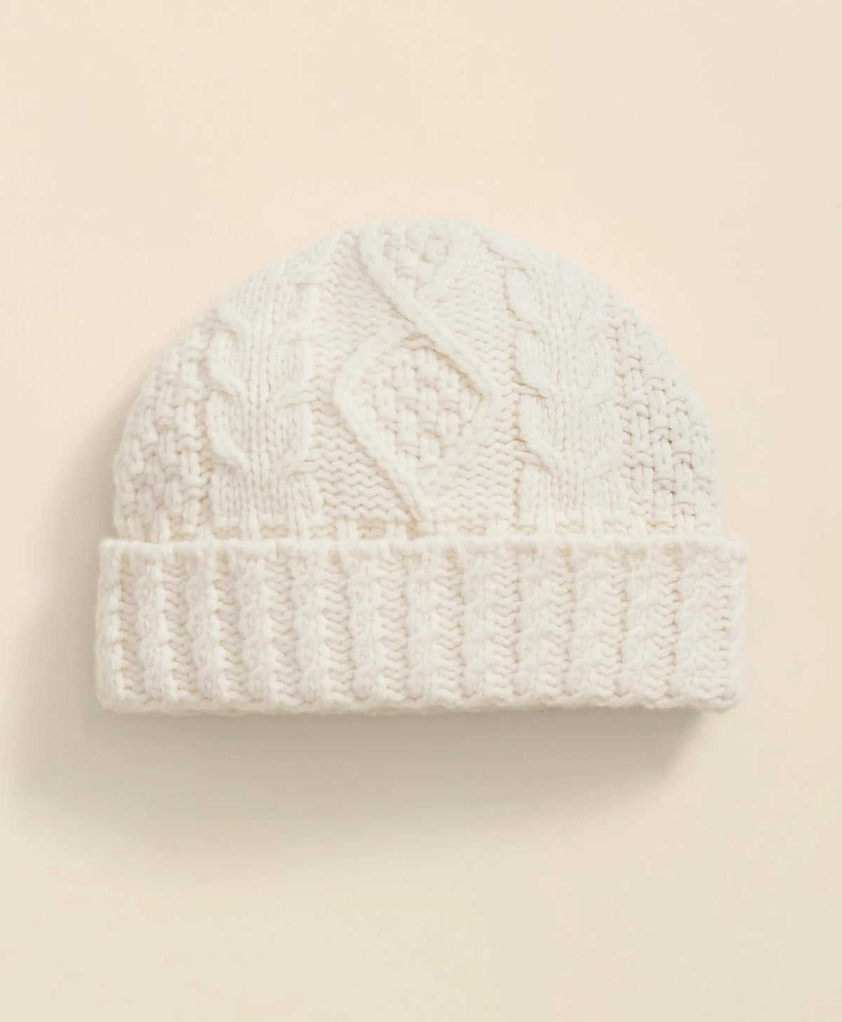 Merino Wool Aran Knit Hat | Brooks Brothers discount