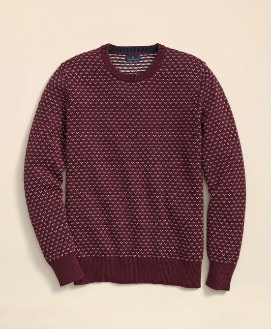 Cotton Dot Sweater | Brooks Brothers on sale