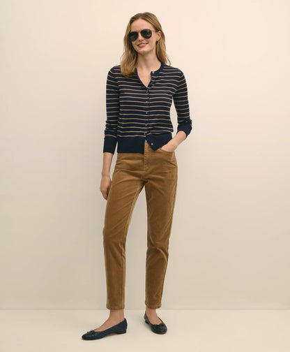 Merino Wool Striped Cardigan | Brooks Brothers online