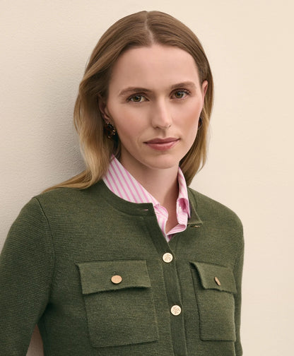 Merino Wool Sweater Jacket | Brooks Brothers sale