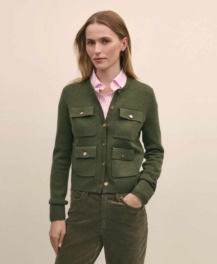 Merino Wool Sweater Jacket | Brooks Brothers sale