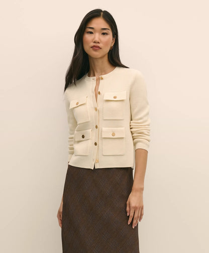 Merino Wool Sweater Jacket | Brooks Brothers discount
