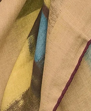 Modal Cashmere Plaid Brush Stroke Scarf | Brooks Brothers discount