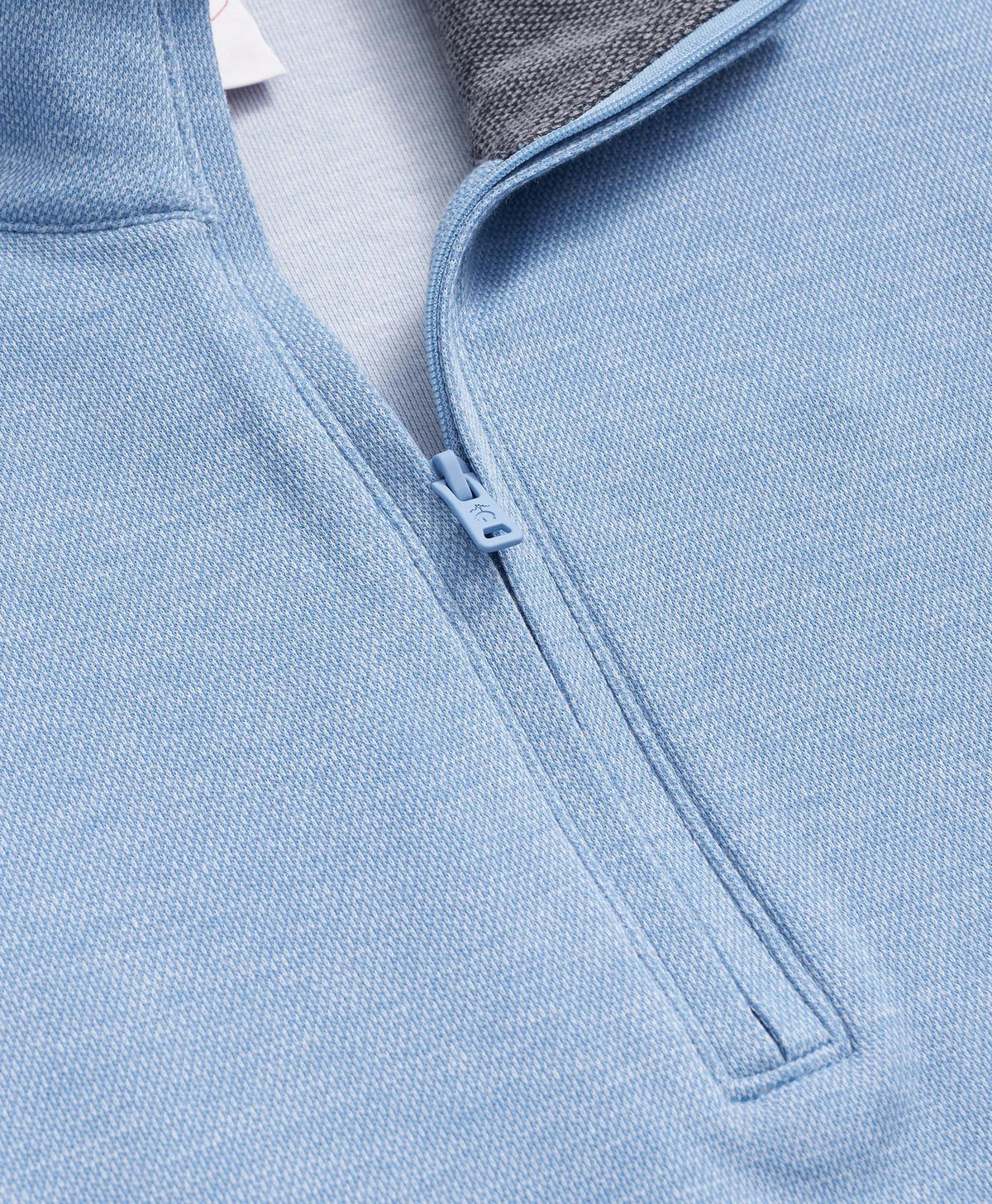 Cotton Blend Pique Quarter-Zip | Brooks Brothers discount