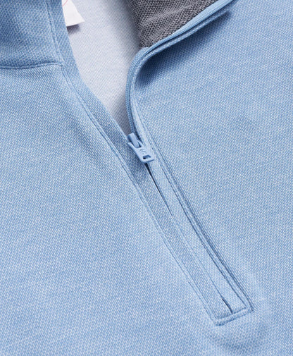 Cotton Blend Pique Quarter-Zip | Brooks Brothers discount